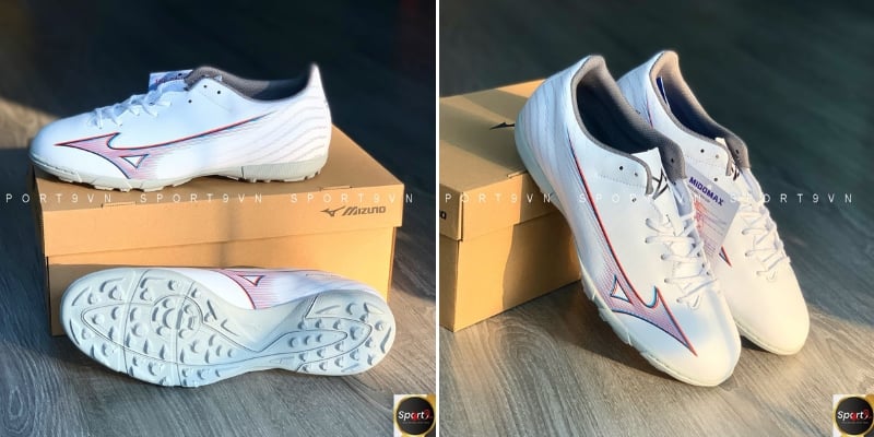 Mizuno α Alpha Select AS - P1GD236509 - Xám/Trắng